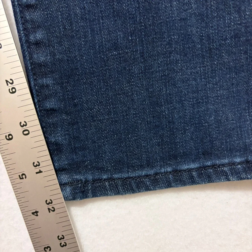 Lucky Brand 121 Slim Mens Dark Wash Indigo Denim Jeans 33x32
